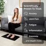 Woman Using the Grounding Mat