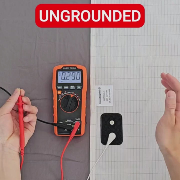 Ungrounded Groundingwell™ Mat Reading